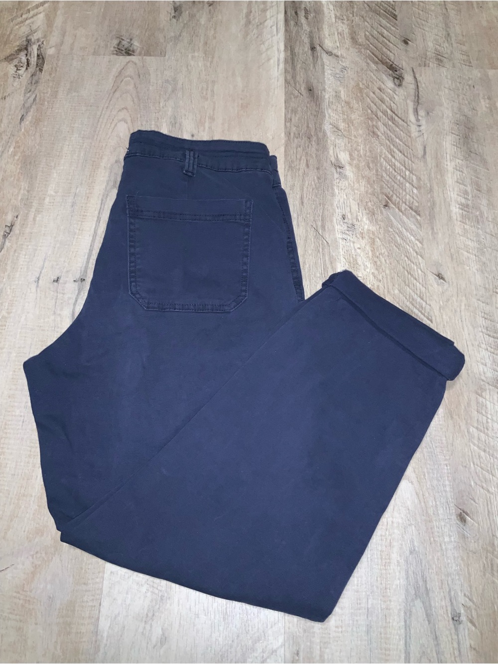 (Bin 29) Time & Tru, Navy cargo casual pants, Size 8